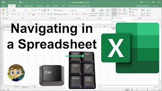 Navigating Within an Excel Spreadsheet [upl. by Brunell]