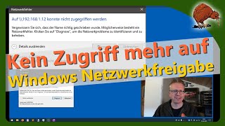 Kein Zugriff auf Dateifreigabe im Netzwerk [upl. by Lledyr]