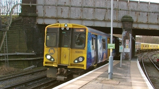 Half an Hour at 216  Birkenhead North Station 1022017  Class 507 508 terminus [upl. by Ettener]