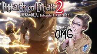 Reiner and Bertholdt REVEALED ATTACK ON TITAN 2x06 REACTION [upl. by Darraj]