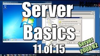 Server Basics 11  Home Drives amp Folder Redirection [upl. by Hereld]