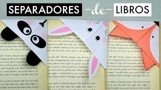 Separadores de Libros Panda Conejo y Zorro [upl. by Nevada]