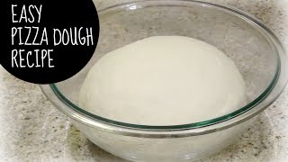 Quick and EASY Pizza Dough Base Recipe [upl. by Michale]