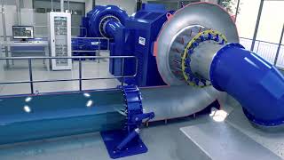 ANDRITZ Hydro turbine animation  Francis [upl. by Odrawde229]