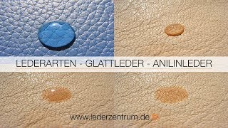 Leder  Glattlederarten amp Lederpflege Anleitung  COLOURLOCK [upl. by Dyer]