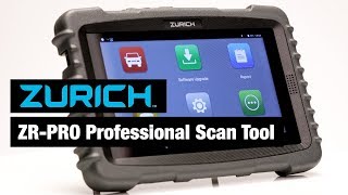 Zurich ZR PRO Professional Scan Tool Overview [upl. by Foy]