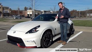 Review 2016 Nissan 370Z NISMO Manual  A Dying Breed [upl. by Buddy]