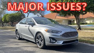 2020 Ford Fusion Titanium Review  Still Worth Buying [upl. by Nnayllehs723]