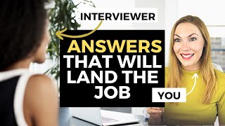 BEST Answers to the 10 Most Asked Interview Questions  Interview Questions and Answers [upl. by September257]