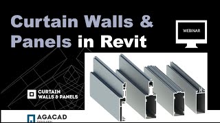 Curtain Walls amp Panels in Revit [upl. by Lletnom]