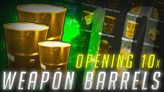 OPENING 10 WEAPON BARRELS  Rust [upl. by Porush783]