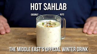 Sahlab or Salep the official winter drink of the Middle East [upl. by Ecidnac]