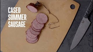 MeatEater Recipe Cased Summer Sausage [upl. by Lokim]