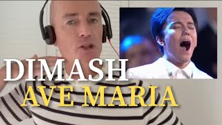 DIMASH  Ave Maria  Vocal Coach Reaction [upl. by Wilson]