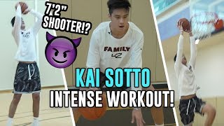 72quot Kai Sotto FULL WORKOUT In America 17 Year Old Filipino Star Is Training For The NBA 😱 [upl. by Anelrac]