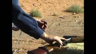 How to Shoot a Double Barrel Shotgun in Cowboy Action Shooting [upl. by Gokey573]