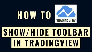 Show or Hide Drawing Toolbar In TradingView [upl. by Haimarej]