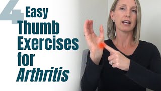 EASY Thumb Exercises for Arthritis [upl. by Acinorehs]