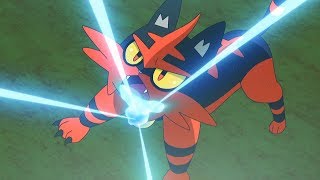 Ashs Torracat evolves into Incineroar  Episode 143  Ash Vs Kukui  Pokemon Sun and Moon AMV [upl. by Tillio]