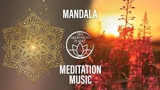 Mandala Meditation Music to Find The Unconscious Self  Art Therapy [upl. by Angeli740]