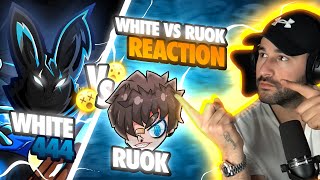 WHITE444 VS RUOK REACTION LEGENDARY FREEFIRE [upl. by Athalie]