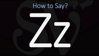 How to Pronounce Z Letter ZED or ZEE British Vs American Pronunciation [upl. by Ynaffets]