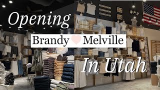 Opening Brandy Melville in Utah [upl. by Marlowe]