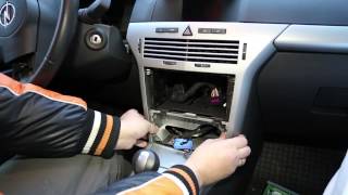 Opel Astra H разбираем панель приборов How to disassemble the dashboard Opel Astra H [upl. by Sailesh]