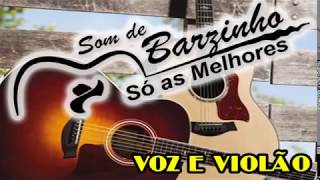 SOM DE BARZINHO  SÓ AS MELHORES  VOZ E VIOLÃO [upl. by Deanne]