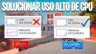 COMO OPTIMIZAR Y ARREGLAR EL 100 DE USO EN CPU  OPTIMIZAR PROCESADOR [upl. by Guillaume]