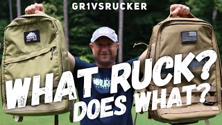 GORUCK GR1 vs RUCKER 30 Why you need BOTH to SURVIVE [upl. by Johathan887]