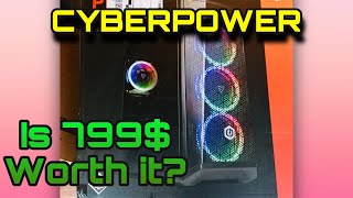 MY NEW CYBERPOWER PC  unboxing  review [upl. by Glaab]