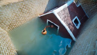 Build Under Water House Swimming Pool Underground [upl. by Lenoel327]