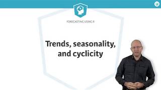 R Tutorial  Trends seasonality and cyclicity [upl. by Yendyc26]