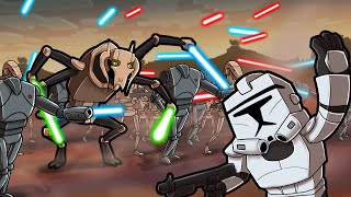 Play CLONE WARS in Minecraft Star Wars Clone Wars [upl. by Oinimreh]