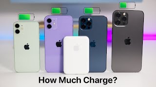 Apple MagSafe Battery Pack  How Much Does It Charge iPhone 12 and How Fast [upl. by Neeli]