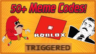 50 Roblox Meme CodesIDs 2020 [upl. by Electra]