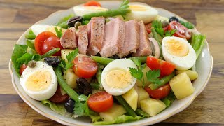 Nicoise Salad Recipe  How to Make Nicosie Salad [upl. by Elisabetta]