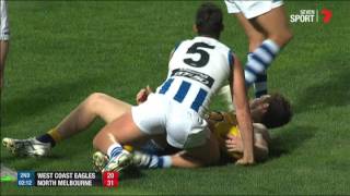 AFL Preliminary Final Highlights  West Coast Eagles v North Melbourne [upl. by Timmy]