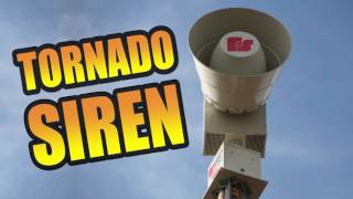 Tornado Warning Siren Free Sound Effect [upl. by Thrift30]