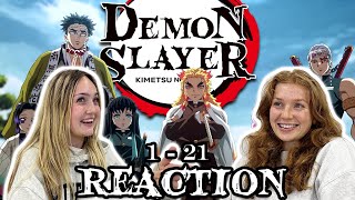 Demon Slayer 1x21 REACTION  quotAgainst Corps Rulesquot [upl. by Asiul]