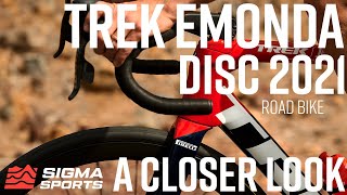 Trek Emonda Disc 2021 Road Bike A Closer Look  Sigma Sports [upl. by Doug]