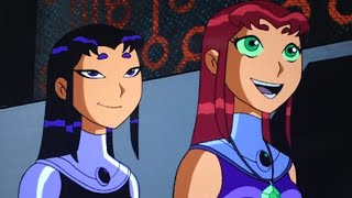 Blackfire and starfireFight song AMV [upl. by Ailhad]