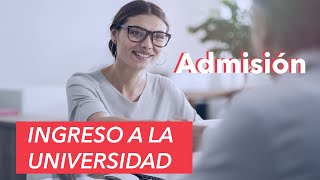 Consejos para la entrevista de ingreso a la Universidad [upl. by Phelips]