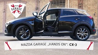 Mazda Garage „Hands On“ Lederpflege mit dem Mazda CX3 KIZOKU Intense [upl. by Nivrac]