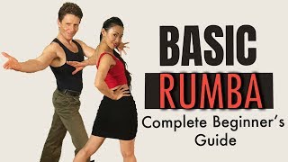 Basic Rumba TOP TEN STEPS amp ROUTINE [upl. by Jemmie]