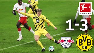 BVB back in the Game  Leipzig  Dortmund  13  Highlights  Matchday 15 – Bundesliga 202021 [upl. by Ltsyrk]