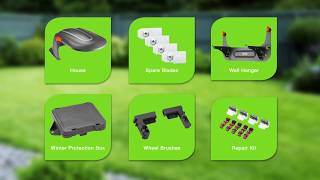 Accessories for the Flymo EasiLife Robotic Lawn mower  Flymo [upl. by Lebiram]