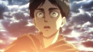 Attack On Titan Season 2 English Dub  Reiner amp Bertholdts Transformation [upl. by Corby]