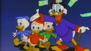 Opening to DuckTales Les Maraudeurs Masqués 1988 VHS French Canadian Copy [upl. by Pump]